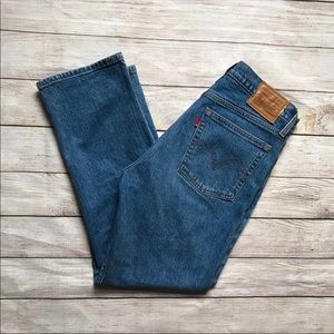 Levi’s High Waist Straight Leg Jeans